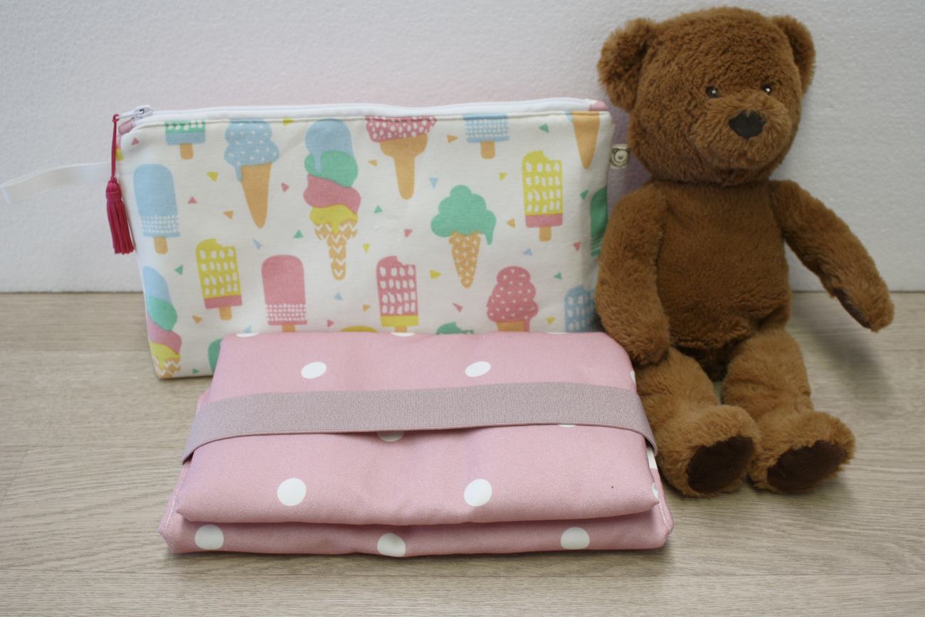 Beauty case portatutto – personalizzabile – coordinabile con fasciatoio - Gelati