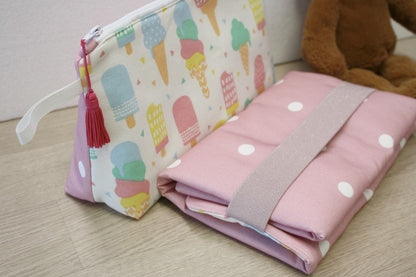 Beauty case portatutto – personalizzabile – coordinabile con fasciatoio - Gelati