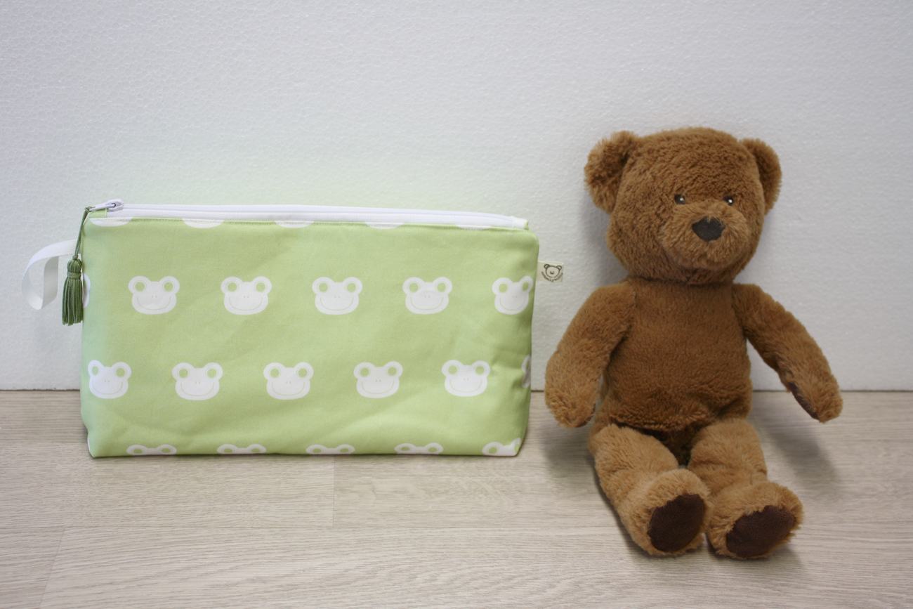 Set cambio fuori casa: fasciatoio e beauty case - Ranocchietta