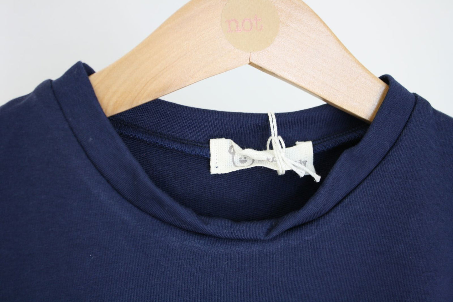 Felpa blu con toppe pelose - taglia 2-3 anni