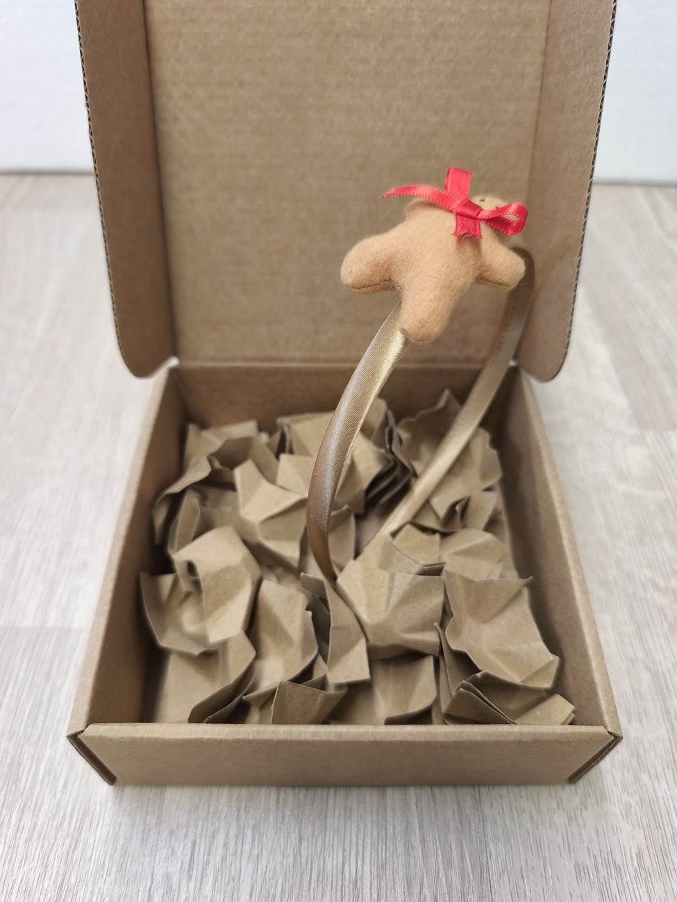 Cerchiello con Biscottino di Pan di Zenzero - Rosso