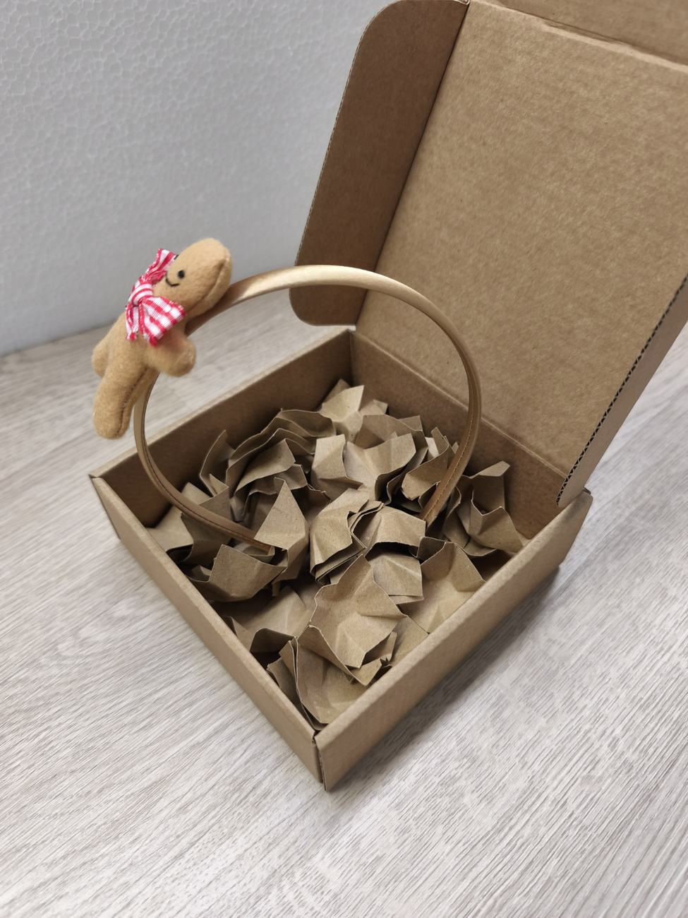 Cerchiello con Biscottino di Pan di Zenzero - Rosso