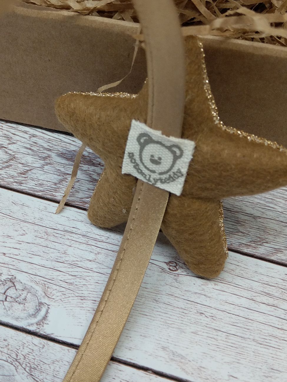 Cerchiello con Stella Glitter Oro