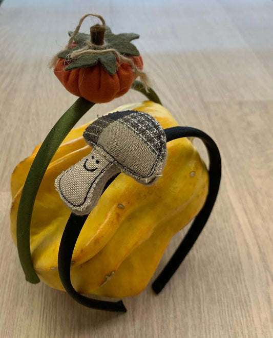 Cerchiello autunnale per capelli da bambina