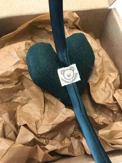 Cerchiello con Cuore Scozzese verde