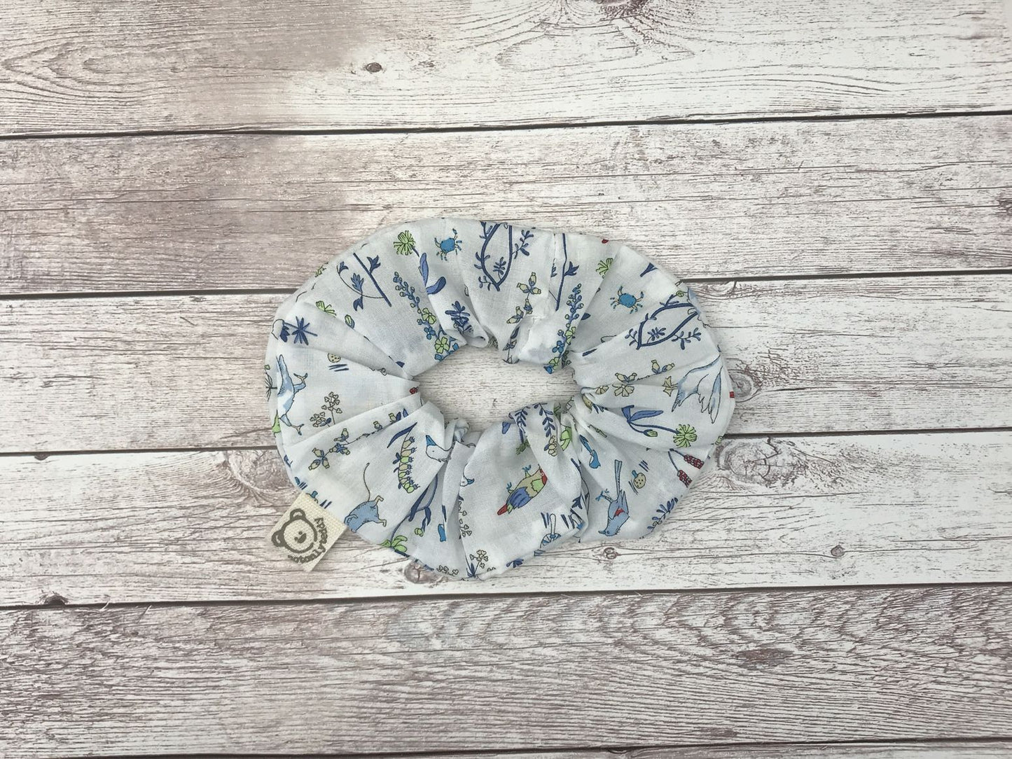 Scrunchie - elastico per capelli - animaletti Liberty