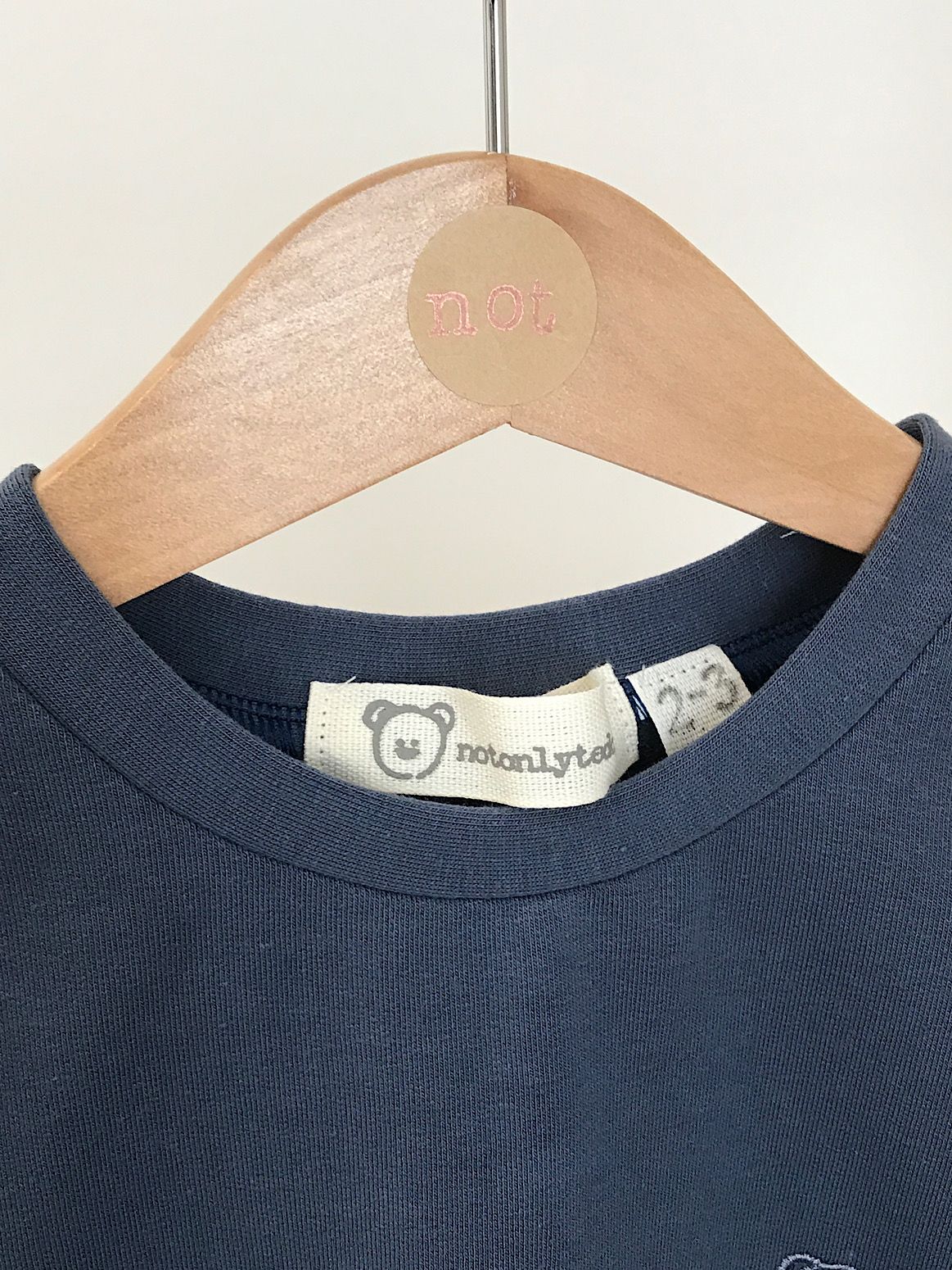 Felpa blu avio con toppe con stampa dinosauri - taglia 2-3 anni