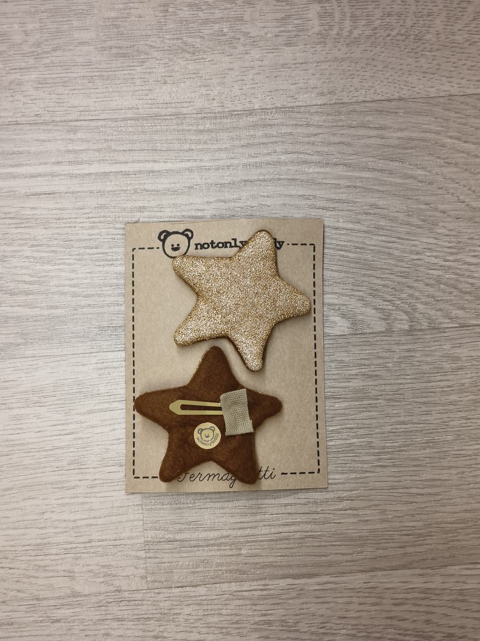 Fermaglietti Stellina - Maglina Glitter