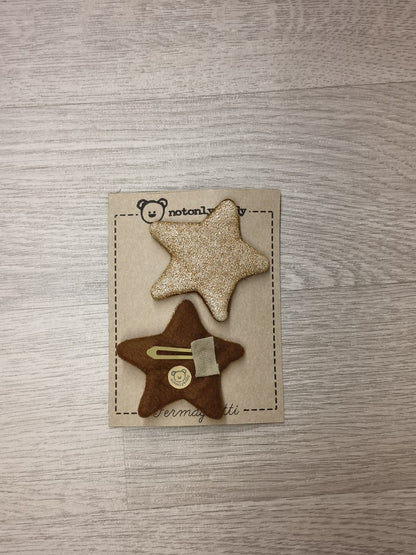 Fermaglietti Stellina - Maglina Glitter