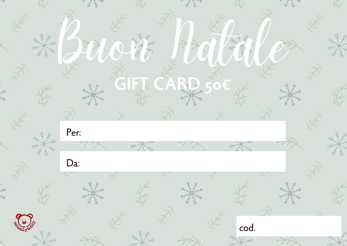 Gift card