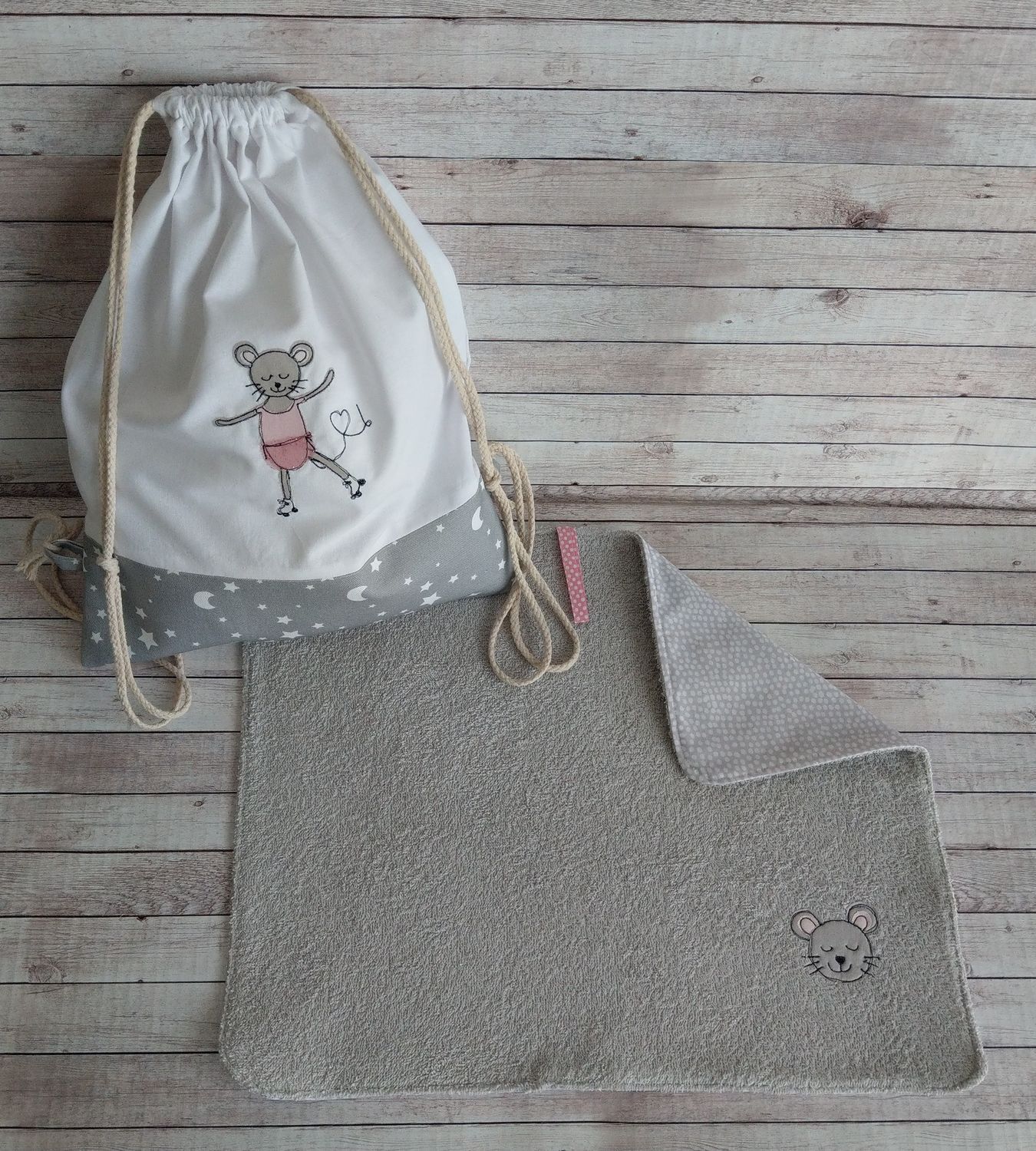 set asilo topolina pattinatrice