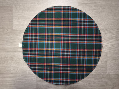 Sottopiatto natalizio - tartan