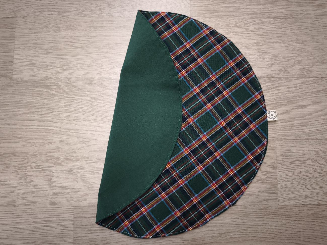 Sottopiatto natalizio - tartan