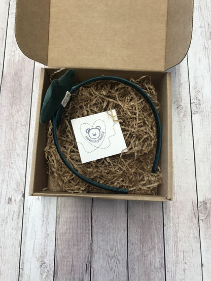 Cerchiello per bambina con Stella di Velluto (vari colori)