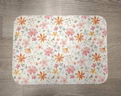 Tovaglietta cerata - Fiori ad acquerello