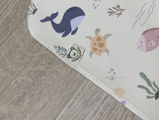 Tovaglietta cerata - animaletti del mare