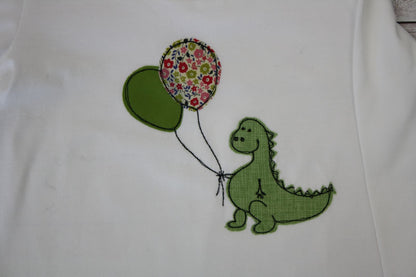 Maglietta a maniche lunghe con draghetto - taglia 1 anno