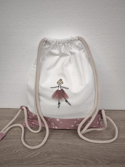 Zainetto bambina per asilo “Ballerina” – personalizzabile